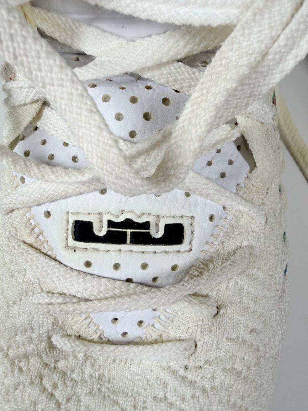 Nike LeBron 17 XVII Command Force White Multi BQ3177-100 Mens 8.5 Basketball - Picture 11 of 15
